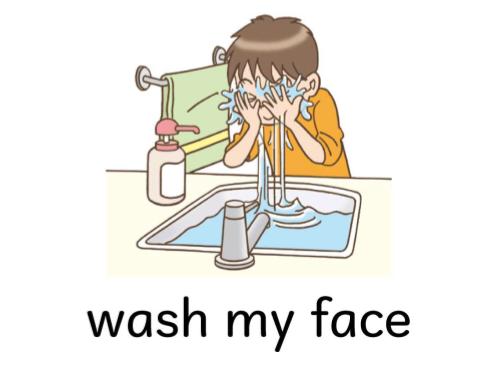 wash